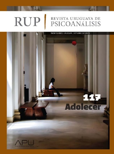 					Ver Núm. 117 (2013): Revista Uruguaya de Psicoanálisis
				