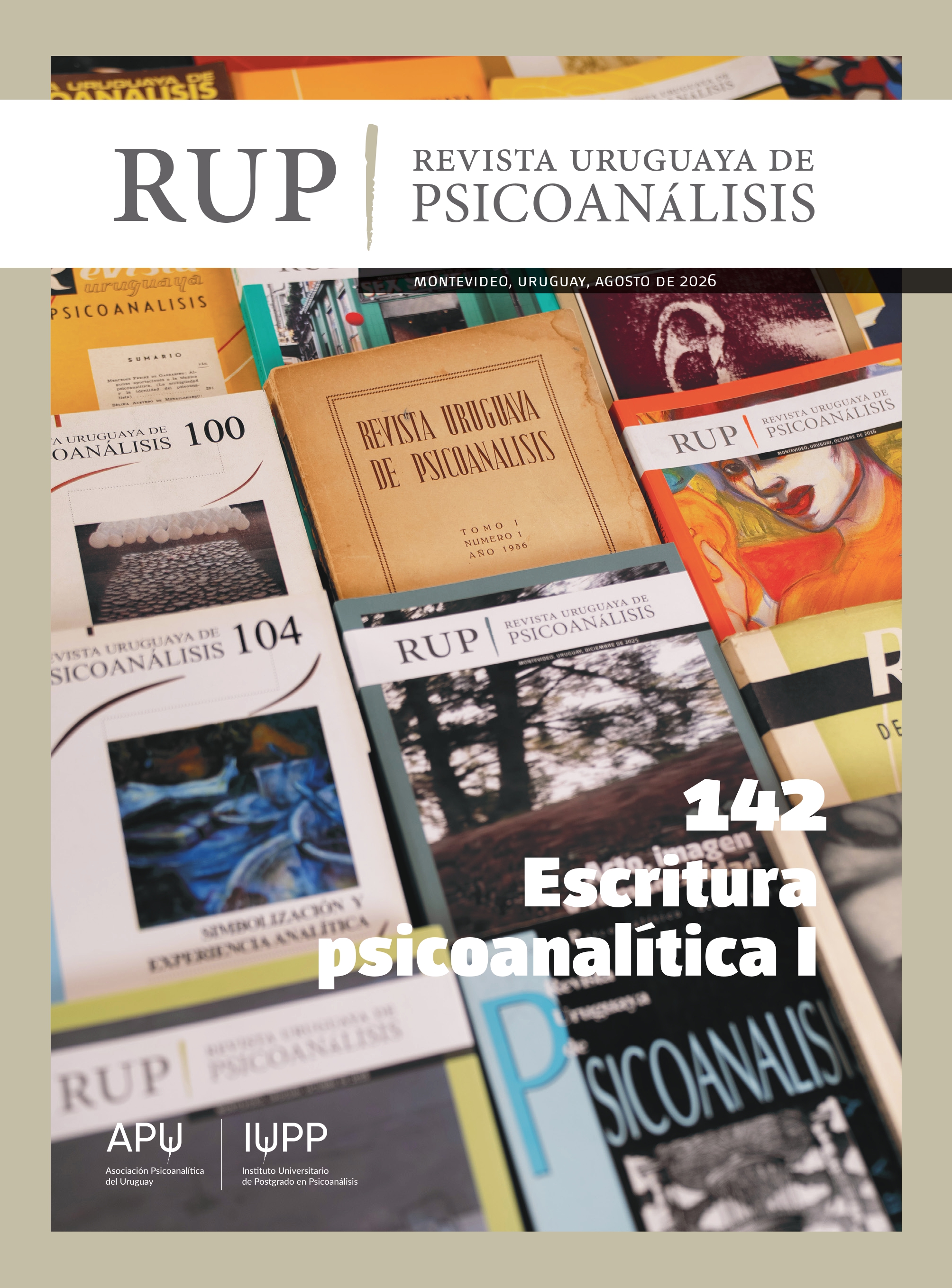 					Ver Vol. 142 (2026): Revista Uruguaya de Psicoanálisis
				